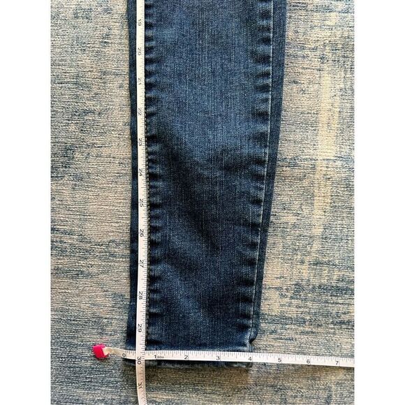 Levi's Distressed Busted Knee Mile High Super Skinny Jeans Size 26 - Picture 6 of 6